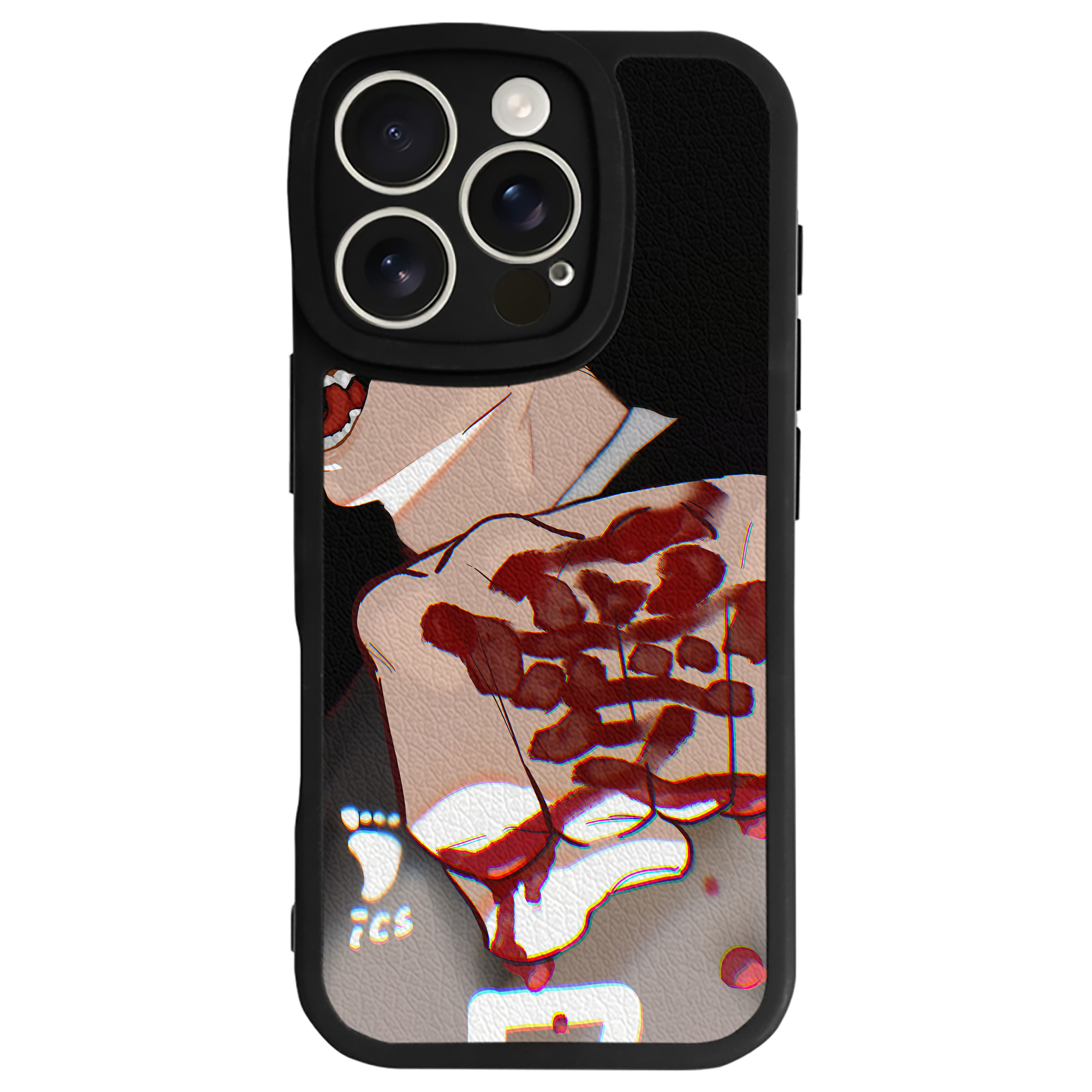 （画像用） ハイキュー!! Haikyu!! 【iPhone 16シリーズ対応】シリコンスマホケース（レザー調） 材質：シリコン